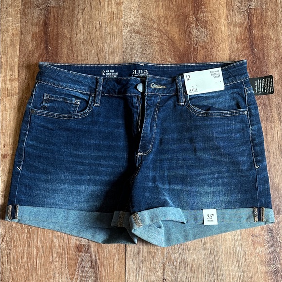 a.n.a Pants - A.n.a Mid-Rise Denim Shorts